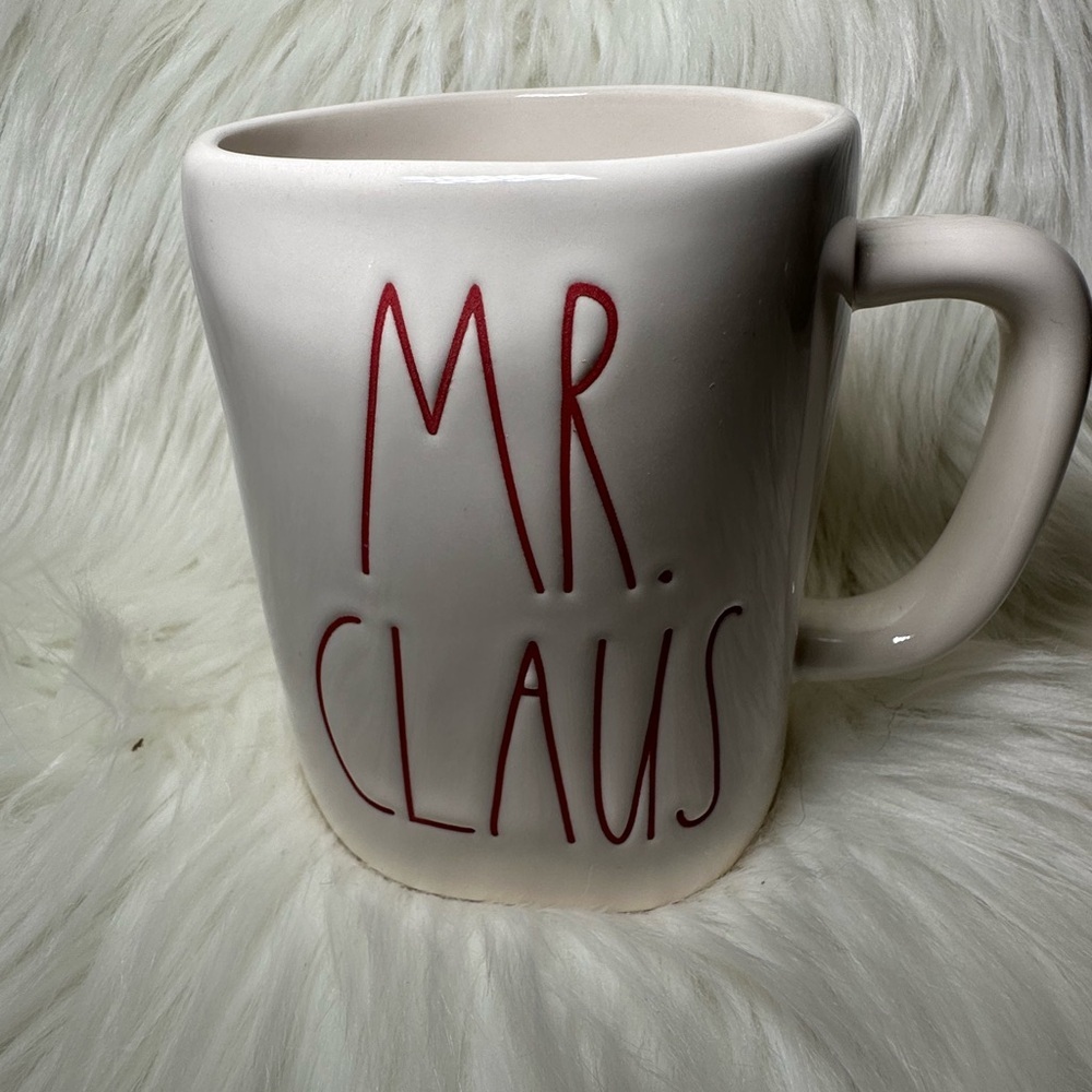 Rae Dunn Mug with Red MR. CLAUS